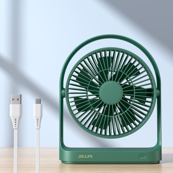 JISULIFE FA19 USB Portable Rechargeable Fan With 4000mAH Battery