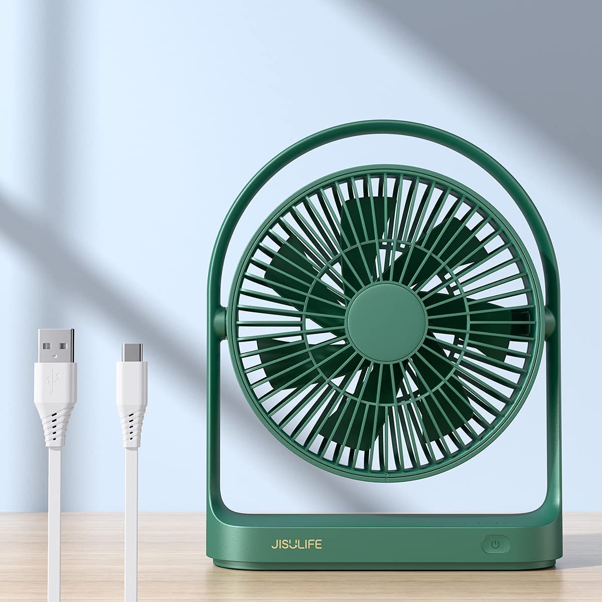 JISULIFE FA19 USB Portable Rechargeable Fan With 4000mAH Battery_gadgethutbd.com