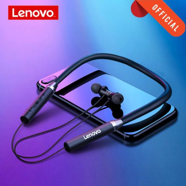 Lenovo HE05 (Original) Neckband Wireless Magnetic Sports Bluetooth Earphone