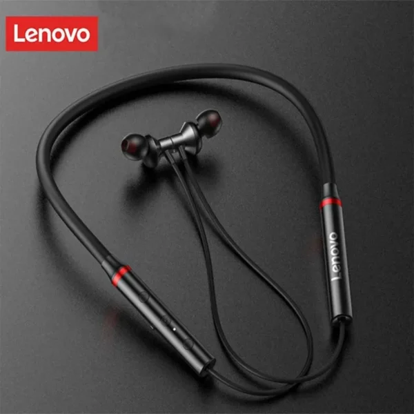 Lenovo HE05X (Original) Magnetic Neckband Bluetooth Earphone