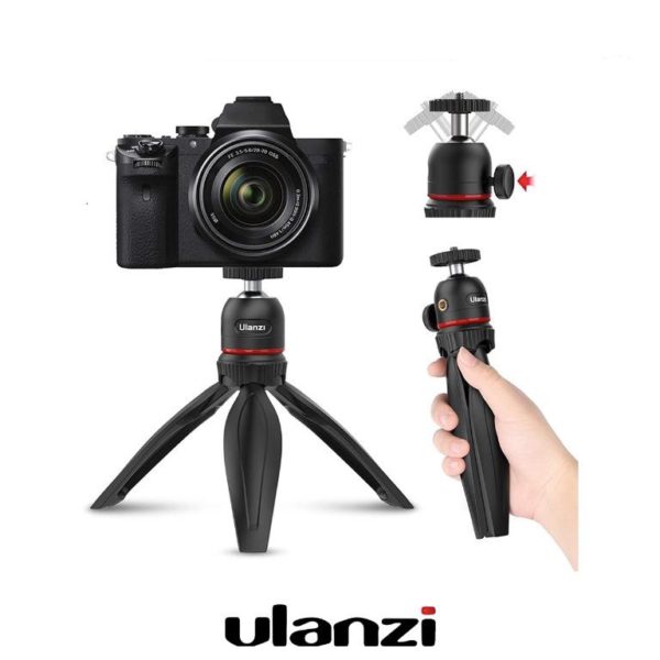Ulanzi MT-17 Mini Tabletop Tripod With 360° Rotatable Ball Head For Phone Camera DSLR