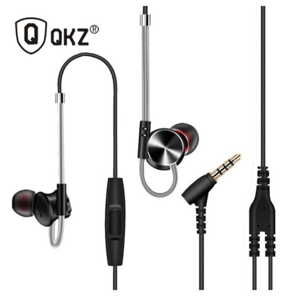 QKZ DM10 Zinc Alloy HiFi 3.5mm Wired In Ear Earphone