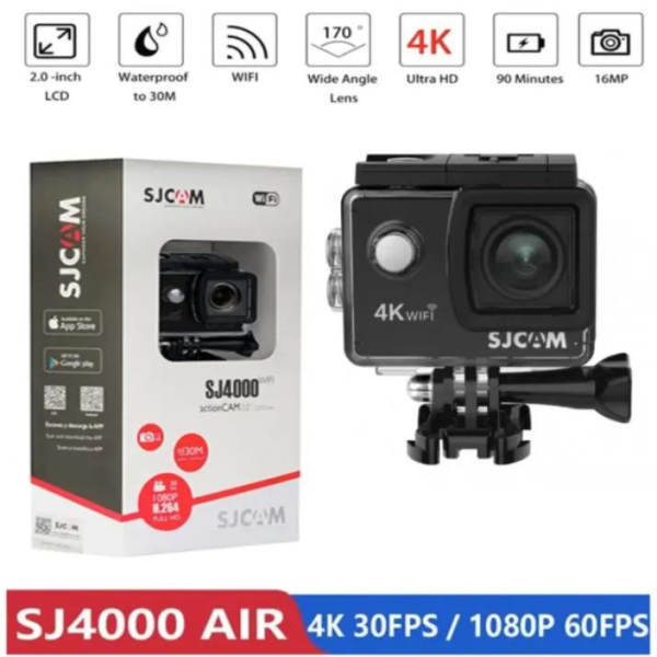 SJCAM SJ4000 Air 4K Wifi 30M Waterproof Action Camera