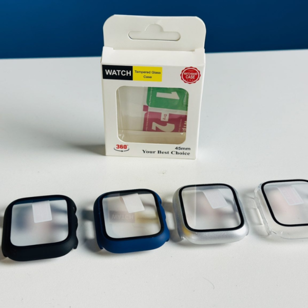 Premium 45mm Smartwatch Tempered Glass Case